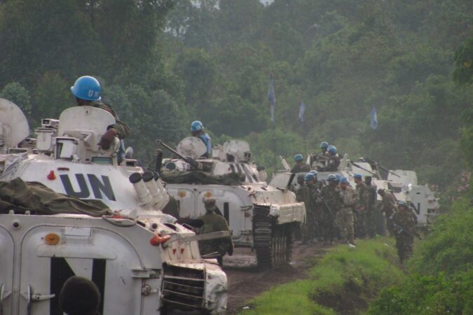 tanques da onu em operação de paz monusco